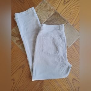 Gloria Vanderbilt Cream Pants Size 10